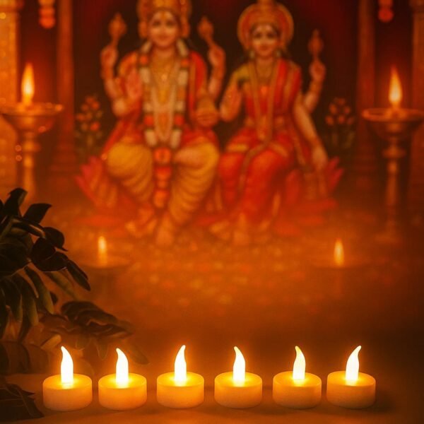 03_led_56e66f86-f0d1-41f2-85ed-67a13c35eccf.jpg Premium 6 Piece LED Flameless Candle Light Set with Remote Control