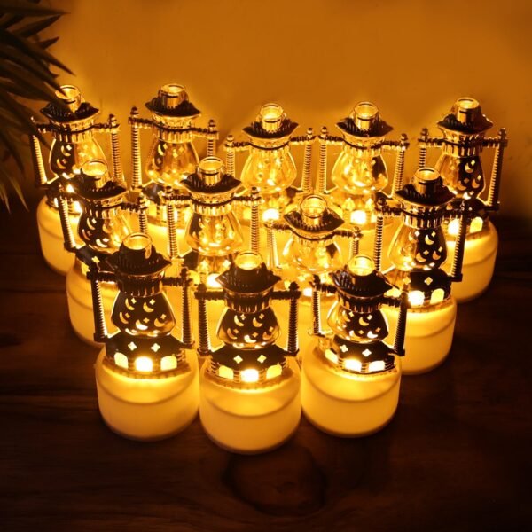 03_light2.jpg Vintage Lantern Style Decorative Flameless LED Candles (12 Pc)