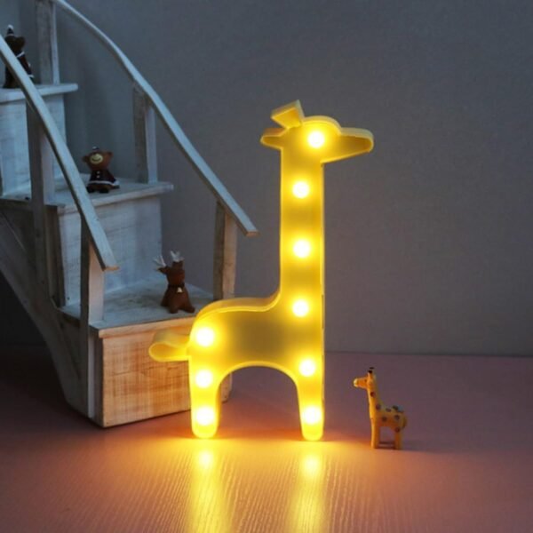 03_light_14f06ac6-f073-4dff-8db2-10042e9a274a.jpg Giraffe Shape LED Decorative Night Light (1 Pc)