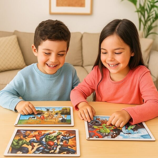 03_puzzle-game.jpg Educational Wooden Jigsaw Puzzle Board - (Mix Design / 1 Pc)