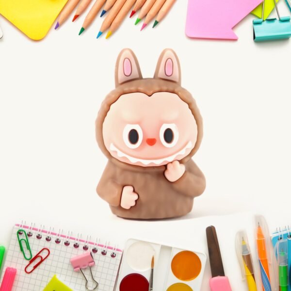 Cartoon 2 in 1 Cute Eraser with Pencil Sharpener (1 Pc / Mix Design)