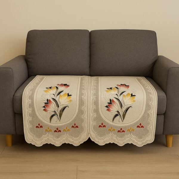 03_sofa-cover_f9a77450-df17-4f4c-bf94-4ae4aa53833d.jpg Floral Sofa Protector Runner - (1 Pc / 220x27 Inch)