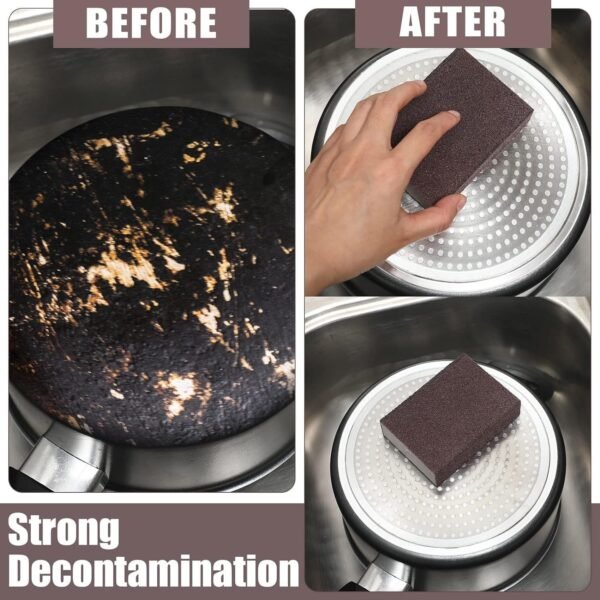 Multipurpose Kitchen Cleaning Sponge Scrub Block (7 x 7 Cm / 1 Pc)