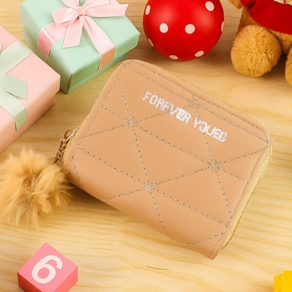 03_wallet_587cc54a-8092-42b6-84ae-0fedaef37436.jpg Stylish Kids Wallet with Soft Fur Zip Puller (1 Pc)