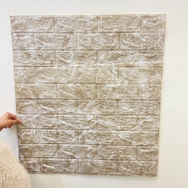 Wallpaper 3D Foam Wallpaper Sticker Panels (78 x 70 Cm / 1 Pc)