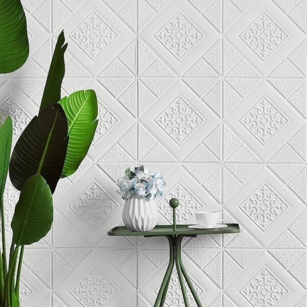 Wallpaper 3D Foam Wallpaper Sticker Panels (70 x 70 Cm / 1 Pc)