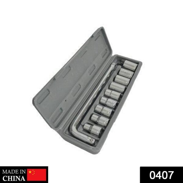 0407_2f74a364-e953-4fcb-8426-0bc57faeee56.jpg Drive Standard Socket Wrench Set -10 pc, 6 pt. 3 / 8 in.