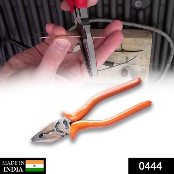 0444.jpg Heavy Duty Combination Plier Wire Cutters