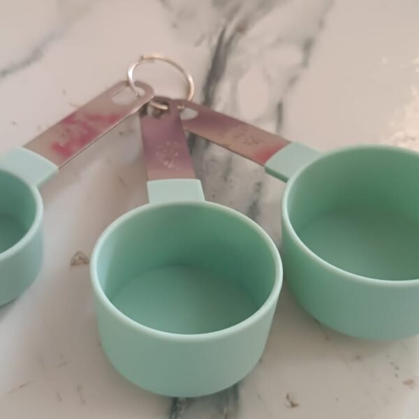 Measuring Cups Set 1/3 Cup (78 ml), 1/4 Cup (59 ml), 1/8 Cup (30 ml)