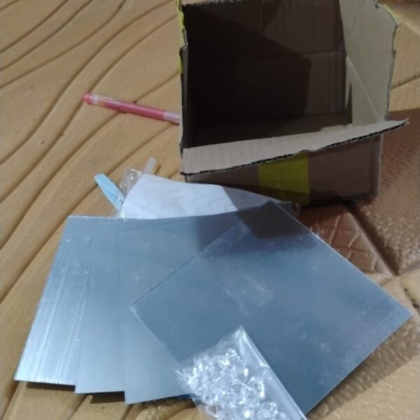 Cube Tulip Night Lamp | Led Decorative Nights Lamp (Multicolor & Design / 1 Set)