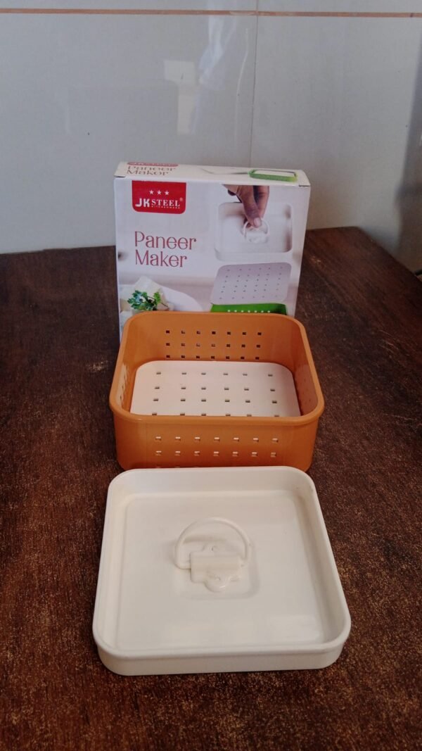 049ea762-00d9-44f7-90f7-76f9e336e7d7.jpg Square Shape Paneer Maker with Lid, Tofu & Sprouts Mould