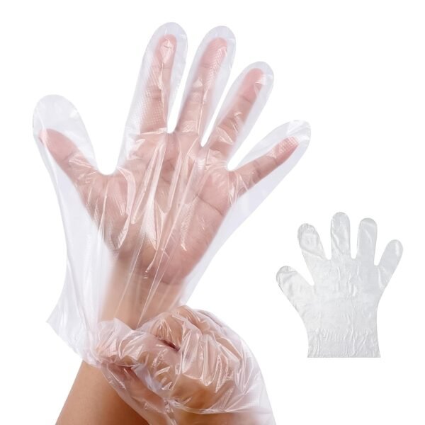 Eco-Friendly Kitchen Hand Gloves, Disposable hand gloves, Free size (100 Pc)