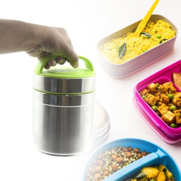 LEAK-PROOF THERMOS FLASK FOR HOT FOOD,  VACUUM INSULATED LUNCH BOX  (1.6 L)