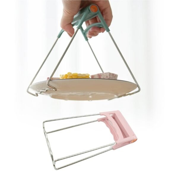 Kitchen Tongs & Bowl Clip – Wear-Resistant Plate Lifter for Restaurants
