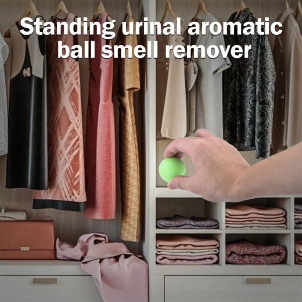 Urinal Balls | Sani Balls | Bathroom Freshener  Long-Lasting Fragrance (5 Pcs Set)