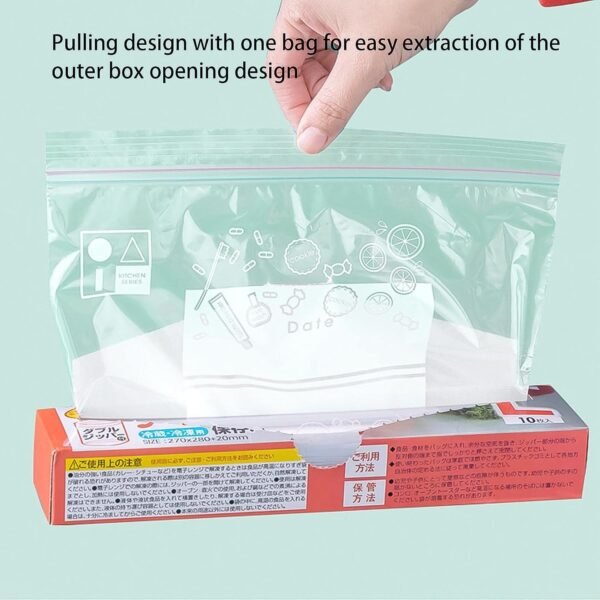 04_052965a4-57da-4fee-93a0-6cc533fa03e4.jpg Large Food Seal Bag | Transparent Fresh Food Bags (10 Pcs Set)