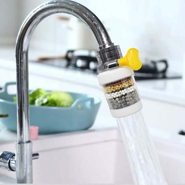Kitchen Faucet Water Filter Tap Purifier - 4 Layer Activated Carbon for Clean Water