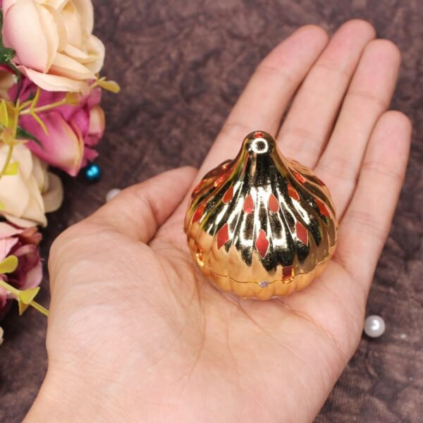 04_093f8859-637e-4e3c-b192-81294905f7eb.jpg Multicolor Modak Shaped Color Changing LED Light (1 Pc)