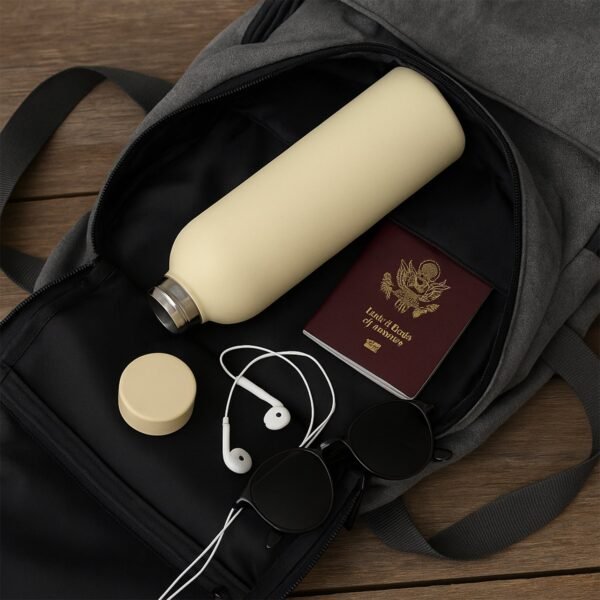 Stainless Steel Double Wall Vacuum-Insulated Drink Water (Mix Color / 500 ML Approx)