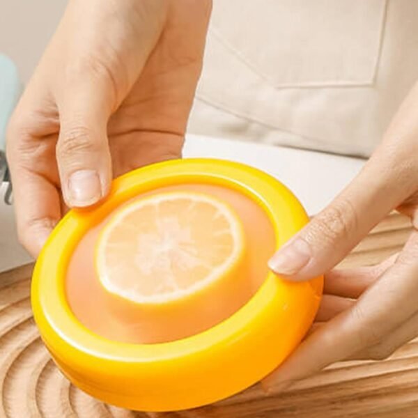 04_0ab60dc3-9311-4869-b46d-cce38ce8fd1b.jpg Vegetable Container Premium Fruits Saver Keeper (1 Pc / Yellow)