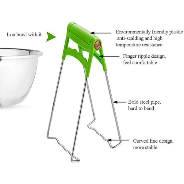 04_0b6a939a-5c04-4f78-93e0-d78e70a9ed9f.jpg Kitchen Hot Plate Gripper, Stainless Steel Bowl Clip (2 Pcs Set)