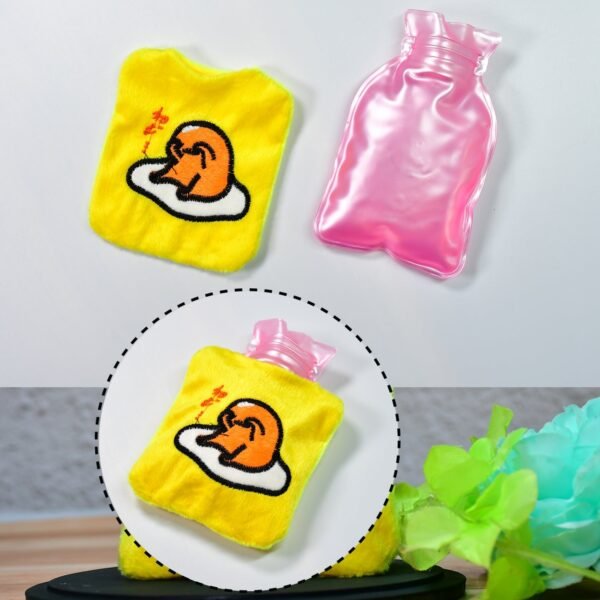 04_0bd301db-fbb2-4d0a-86d3-34f5aa147619.jpg Yellow Duck Head Hot Water Bag for Pain Relief & Warmth (Cover, Small)
