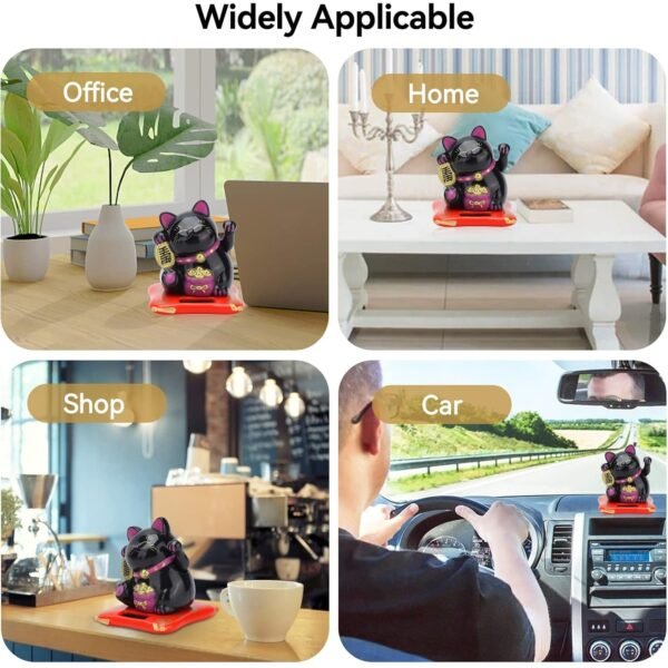 04_0d2573b8-f202-4363-9173-186423421c53.jpg Solar Powered Happy Cat Beautiful with Arm Waves Wealth Cat (1 Pc / Mix Color)