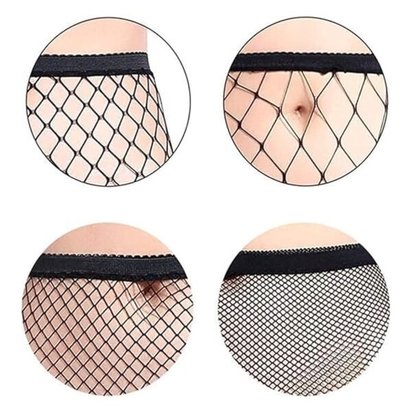 Women's / Girls's High Waist Pantyhose Tights Fishnet Stockings Broad Mesh Net (1 Pc)