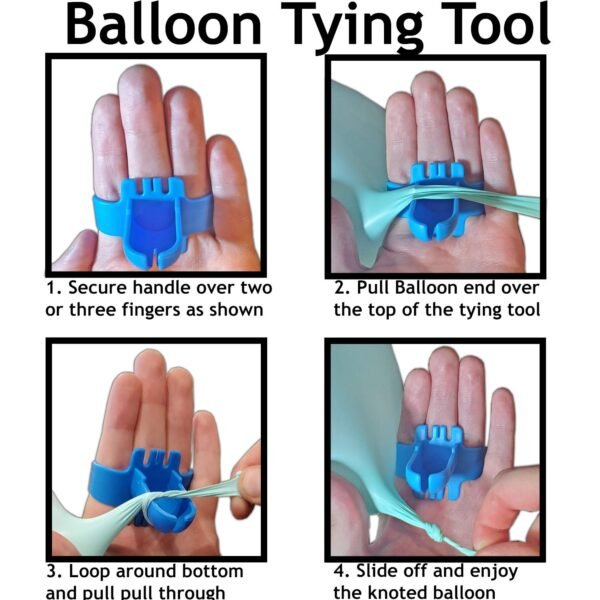 Balloon Tying Tool – Fast Knotting for Party Decorations