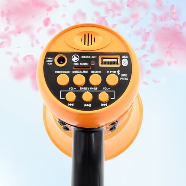 150W Bluetooth Megaphone with PA System, Music & Siren