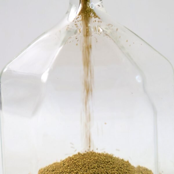 04_10a525eb-d962-4ceb-a902-ba4127a4ac8b.jpg Faceted Glass Hourglass Sand Timer - (1 Pc / 4 Minutes Approx Time)