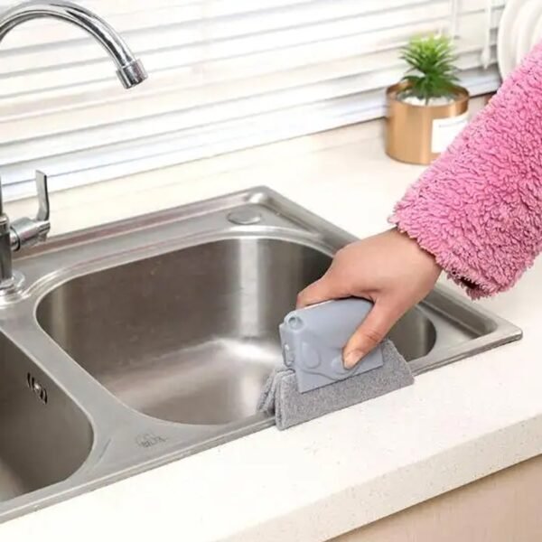 Window Groove Frame Cleaning Brush Door Track Dust Cleaner Tool