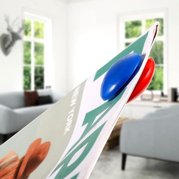 Pink Board Magnets Circular Plastic Buttons (1 Pc)