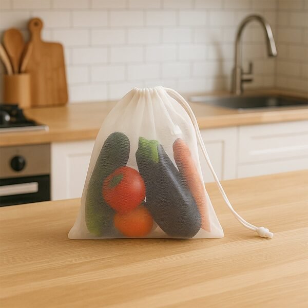 04_12e1c0f0-1b38-44a8-b9b8-6a89eeb81235.jpg Reusable Transparent Drawstring Mesh Storage Bag (1 Pc)