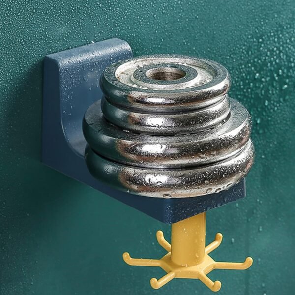 04_139fb6e7-adad-4030-a852-df42aa2fbcdf.jpg 360 Degree Rotating Wall Hook Hanger with 6 Heavy Duty Hooks