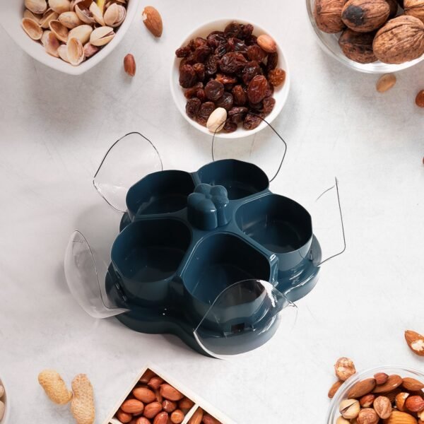 04_15f214e5-11b3-49c8-b435-c0ad021a930e.jpg Supermom Lotus Shape Rotating Dry Fruit & Snack Organizer Box Compartments (1 Pc)