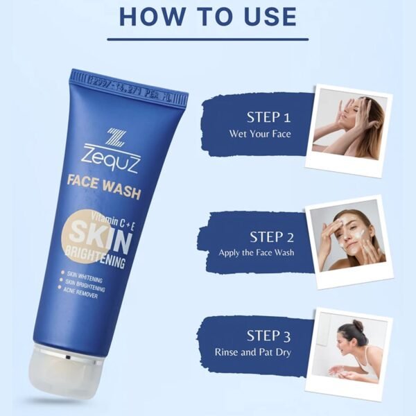 04_16a9cb38-6b6c-455a-a802-f4837ddb1651.jpg Zequz Vitamin C + E Brightening Face Wash - (200 ML)