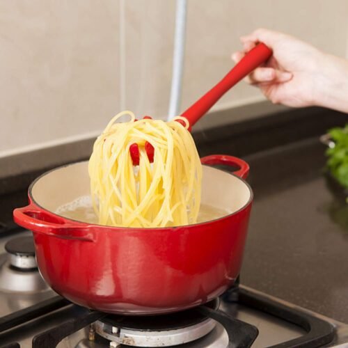04_16c006eb-12a7-45a2-8e19-756d9c51d876.jpg Pasta Fork Silicone Cookware Spaghetti Strainer Server Spoon