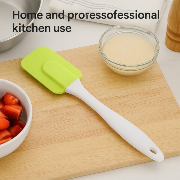 04_1737c315-ea48-4015-818a-3b8770d2c9ac.jpg Silicone Cooking Spatula for Baking (1 Pc / 18 Cm / Mix Color)