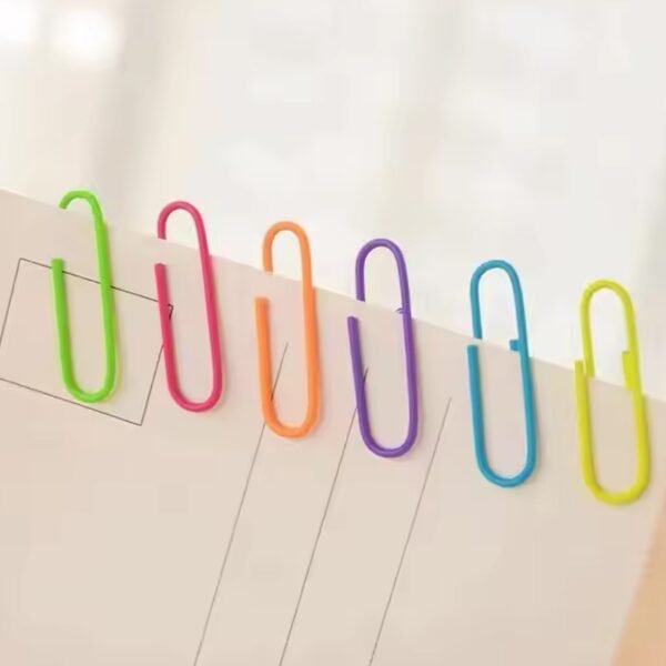 Metal U Shape Paper Pin / Clip 28 mm (100 Pcs Set)