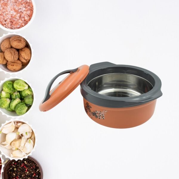 Casserole Box for Food Searving Inner Steel Insulated Casserole Hot Pot (Approx 2500 ml)