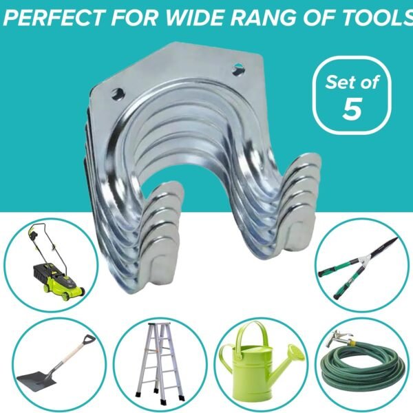 Heavy Duty Tool Hanger Hooks ( 5 Pcs Set )