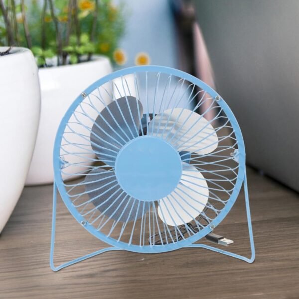 04_200ef831-1432-4c9c-8e13-f4308d7fb870.jpg USB Table Desk Personal Metal Electronic Fan, Suitable For Office, School Use (1 Pc)