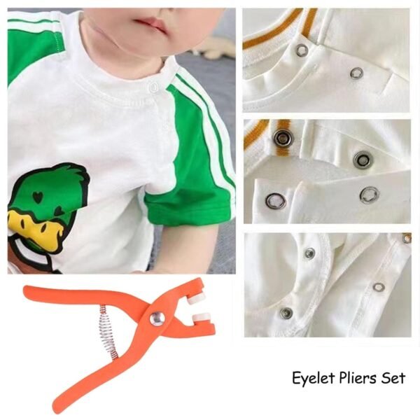 Hole Pliers Eyelets for Clothes Buckle Installation Tool for Clothing Sewing (1 Pc)