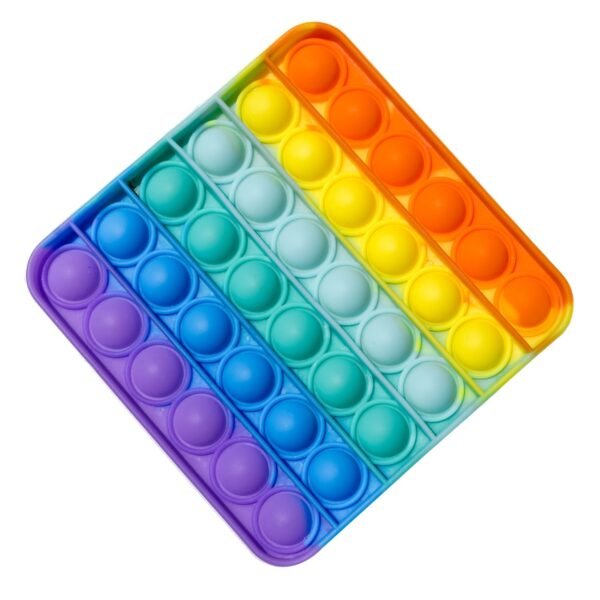 Square it Toy Special Needs Silicone Stress Relief Toy For Kids & Adult All Use Toy