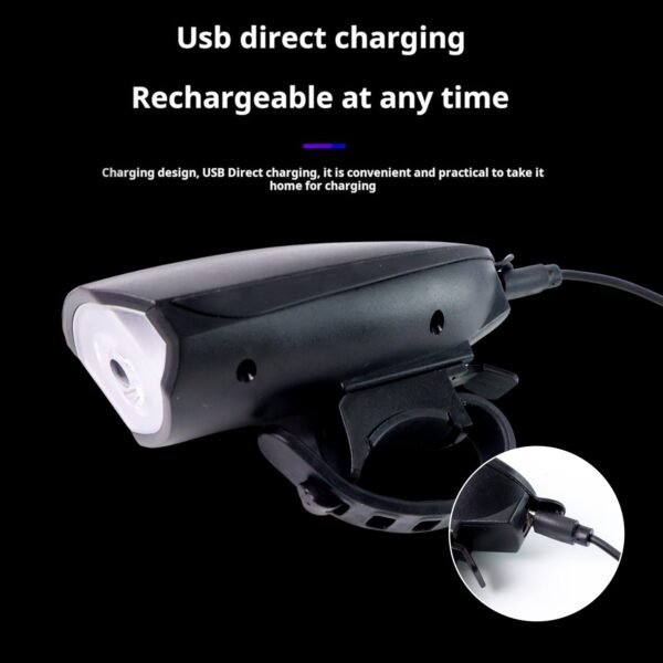 Bicycle LED Light Work On Battery (Speaker Not Included)