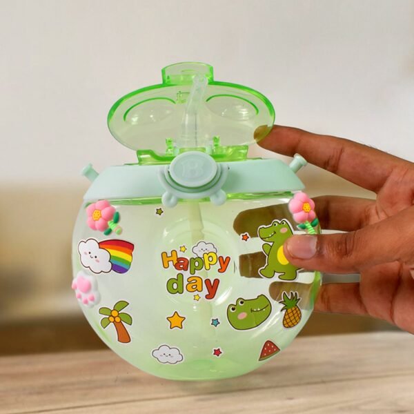 04_2d00d48f-46c3-474c-840b-c6bb8ac24e78.jpg Donut Water Bottle Sipper Bottle (1 pc / 400 ML Approx)