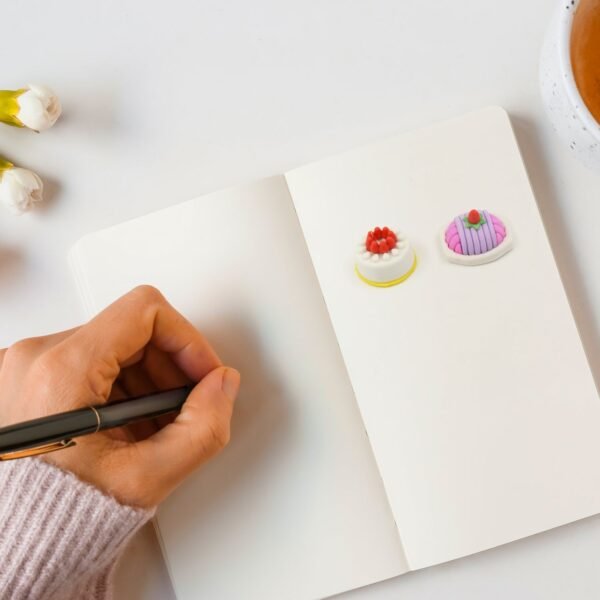 3D Mix Design Fancy & Stylish Colorful Erasers (1 Set)