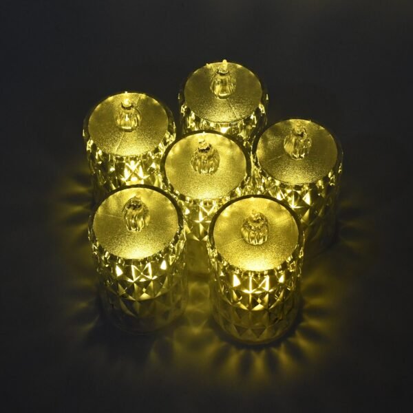 04_2eca0735-3eb9-4611-97f4-c07b09d3f550.jpg LED Crystal Effect Flameless Candle Light Set (5 Pc)