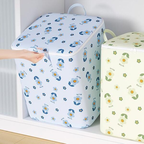 04_303b6d56-cfd8-4c9c-a035-7f6f846f187e.jpg Foldable Clothes Storage Comforter Organizer Storage (100 L / Mix Color)